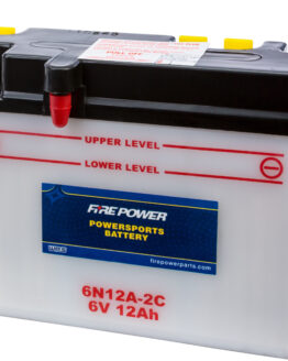 Fire Power 6V Standard Lead Acid Battery Replaces 6N12A-2C
