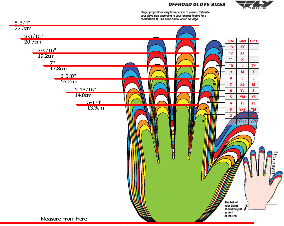 Patrol Xc Lite Riding Gloves For MX & Off-Road Black Size 10 - Image 4
