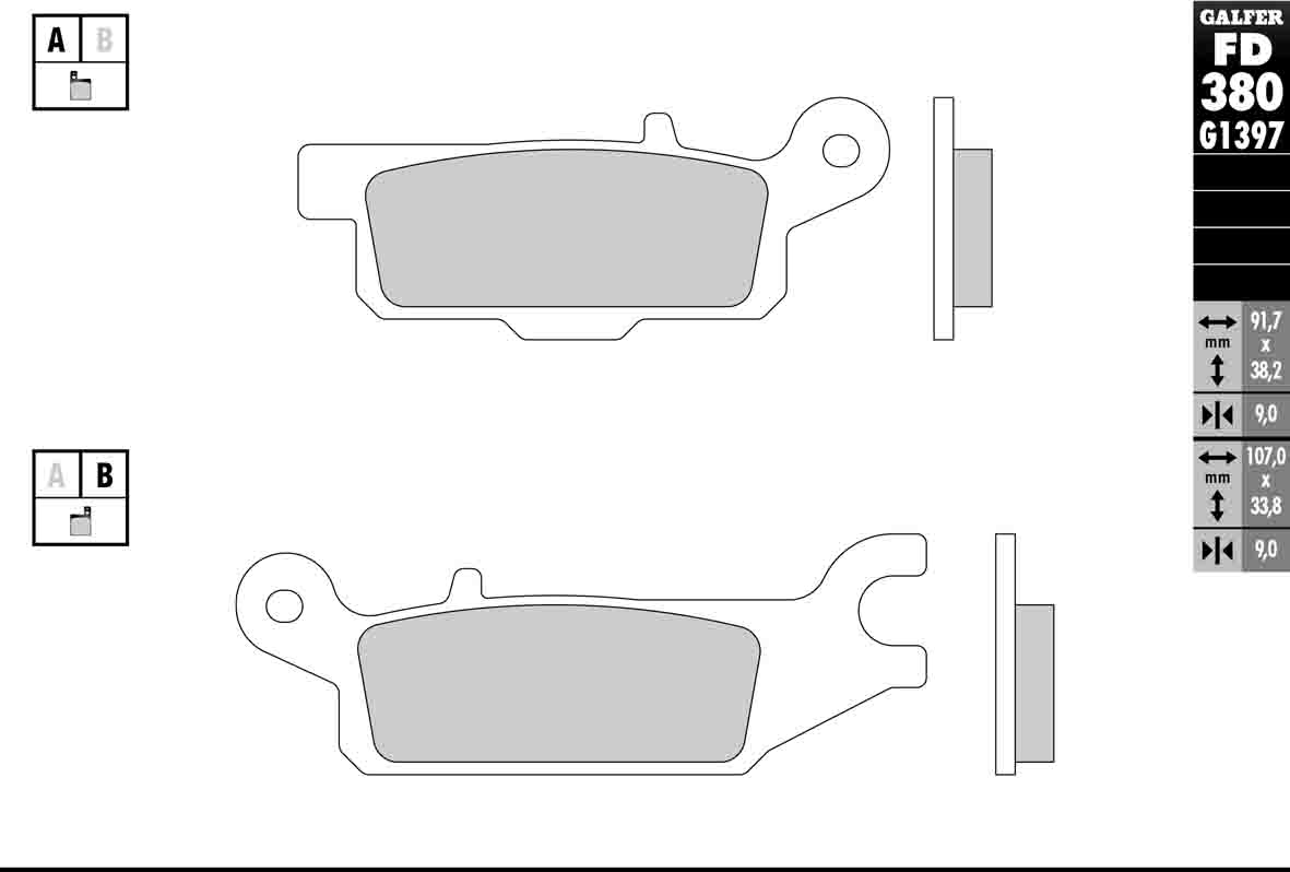 HH Sintered Compound Brake Pads - Image 3