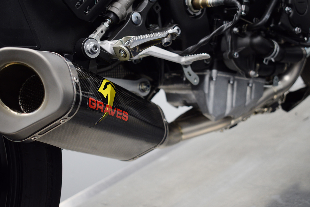 Works 7 Carbon Fiber Titanium Full Exhaust - Image 3