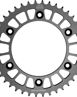 Black Aluminum Rear Sprocket - 40 Tooth 520