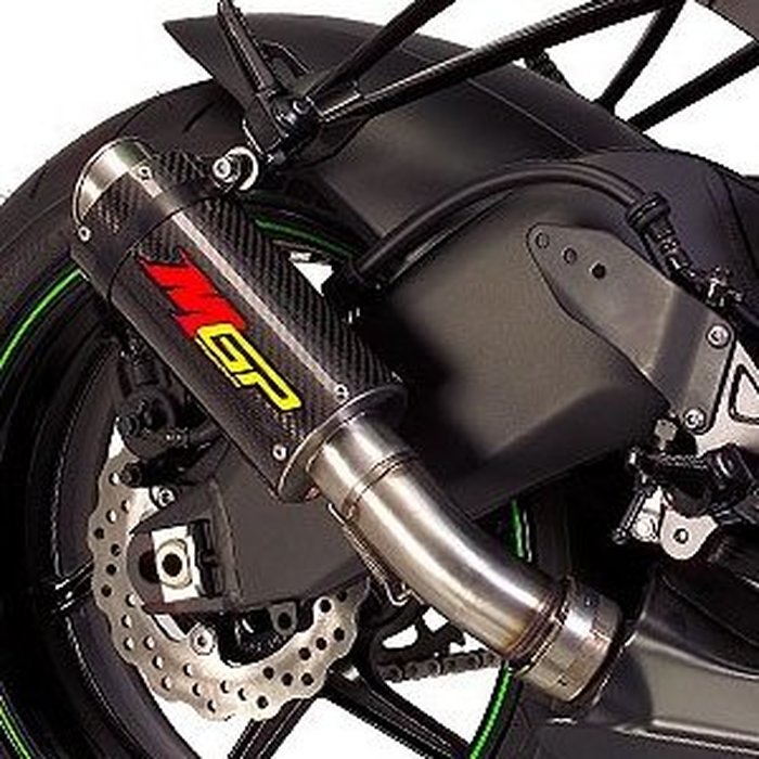 Carbon Fiber MGP Growler Slip On Exhaust - Image 4