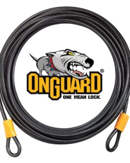 OnGuard Akita 30' Tough Wire Security Cable for Motorcycle Scooter ATV Bicycle