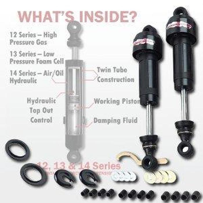 13" 12 Series Shocks (No Springs) - Image 3