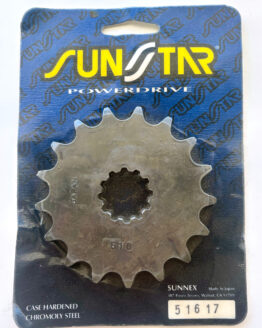 530 Steel Front Sprocket, 17T, Black (51617)