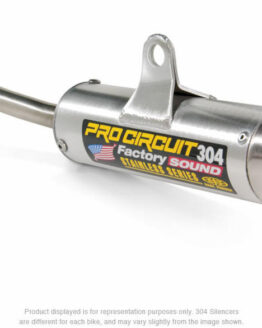 304 Aluminum Slip On Exhaust Silencer