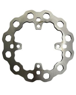 220mm Solid Mount Rear Cubiq Brake Rotor