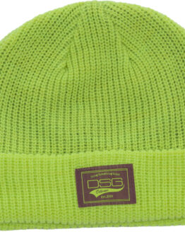 DSG Cap Knit Beanie Neon Lemon Womens