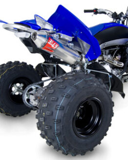 Yoshimura RS2 Aluminum Slip-On Exhaust Silver Fits 09-14 Yamaha YFZ450R/X