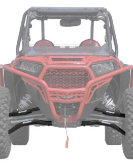 SuperATV 1.5" Forward High Clearance A-Arms Black For 14-21 RZR XP 1000