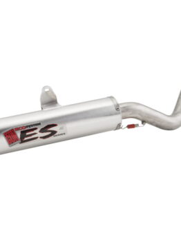 Big Gun ECO Series Slip-On Exhaust Silver Fits 04-13 Yamaha YFZ450