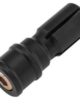 BikeMaster 1" Bar End Mirror Adapter - Black