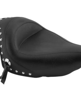 Concho Studded Vinyl Solo Seat Black Foam