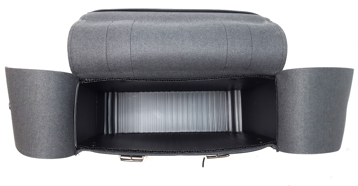 Braided Series Large Straight Saddlebags - Image 5