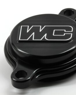 Works Connection Black Oil Filter Cover Fits Yamaha YZ/WR 250/450 EFI