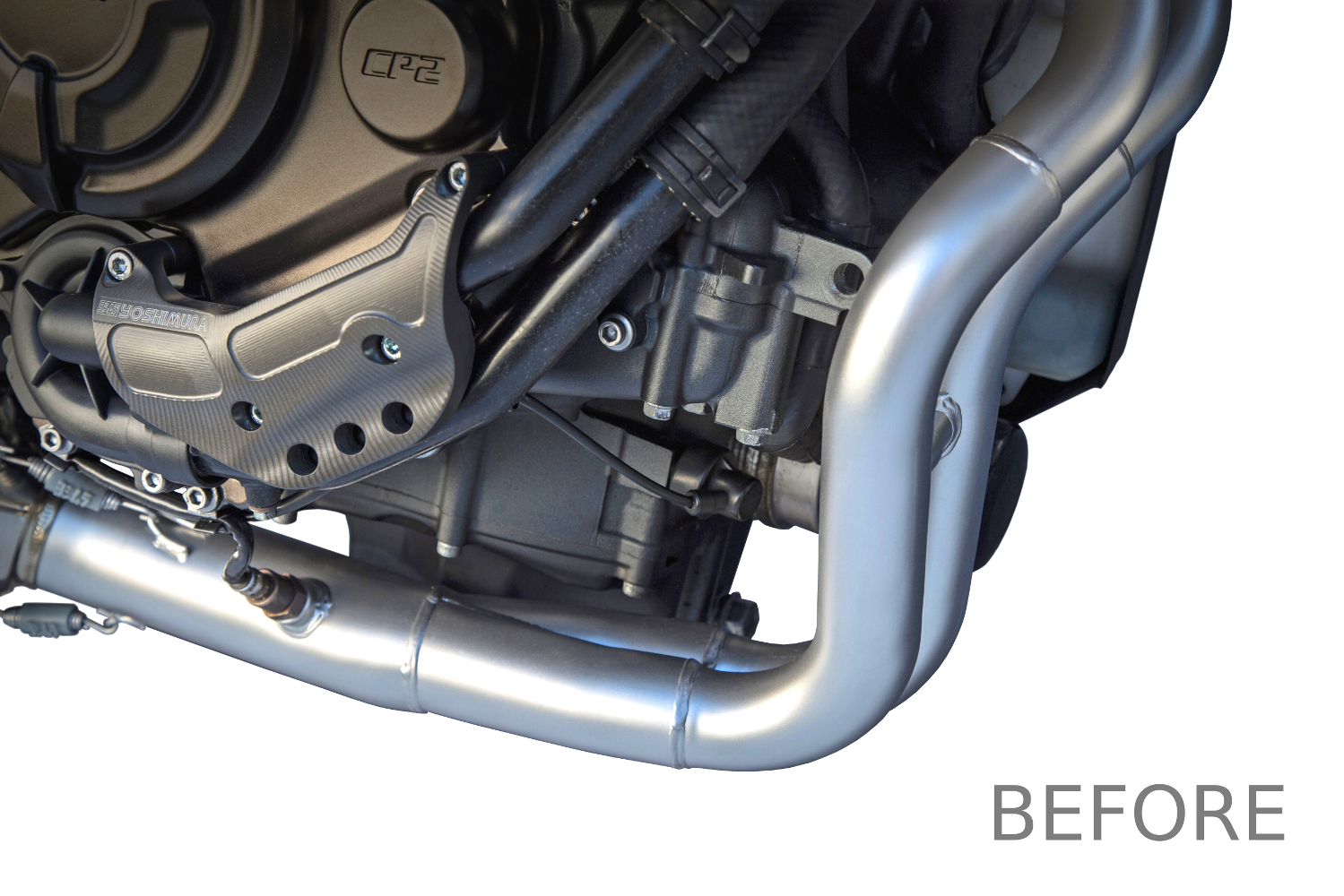 R77 Works Stainless Full Exhaust Silver Fits 15-21 Yamaha FZ-07 MT-07 XSR700 - Image 6