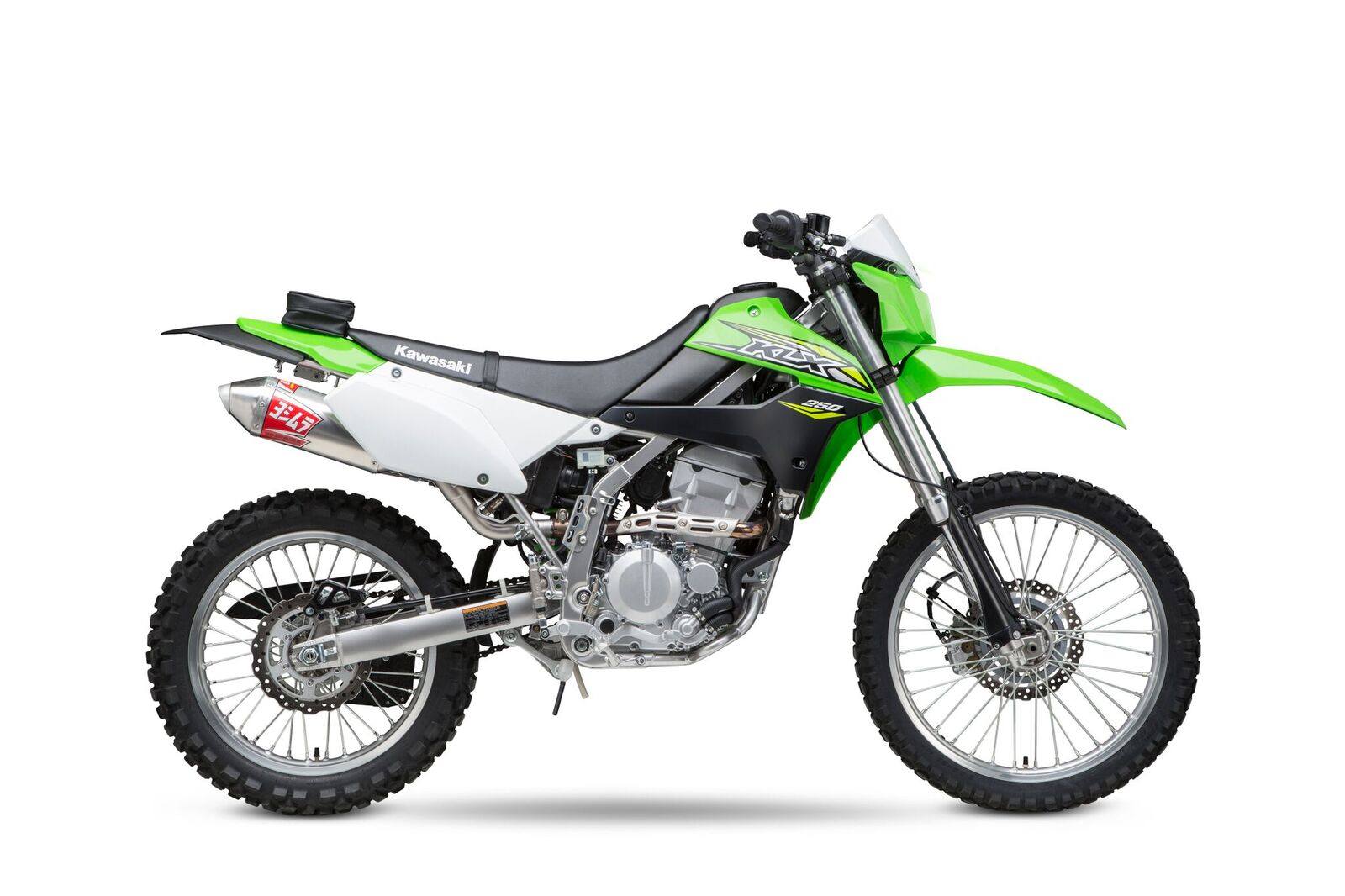 Yoshimura RS-2 Aluminum Slip-On Exhaust Silver Fits Kawasaki KLX250S/SF - Image 3