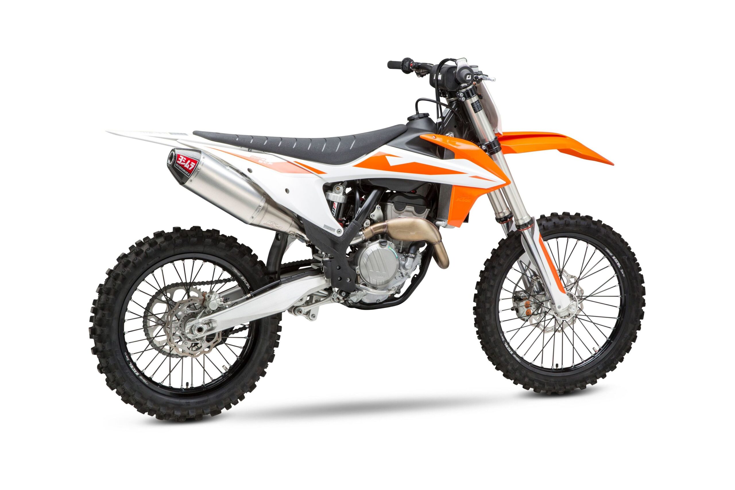 Yoshimura RS4 Aluminum Slip-On Exhaust Silver Fits 19-20 KTM/Husqvarna 250/350 - Image 3