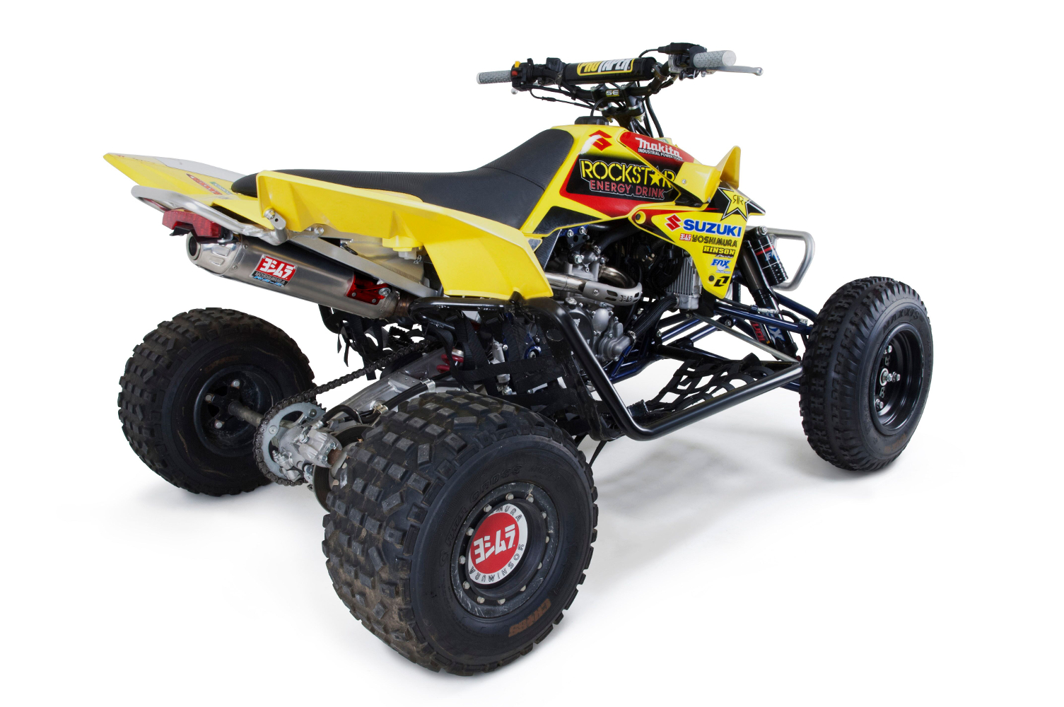 Yoshimura RS-5 Full Exhaust Aluminum/Stainless Steel Fits 06-10 Suzuki LTR450 - Image 4